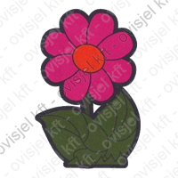 szárasvirág virág óvodai jel