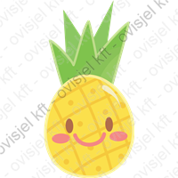 ananász gyümölcs óvodai jel