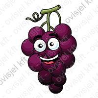 szőlő szőlőfürt óvodai jel